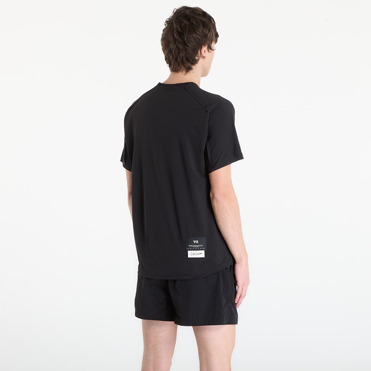 Y-3 T-Shirt Logo - Черен
