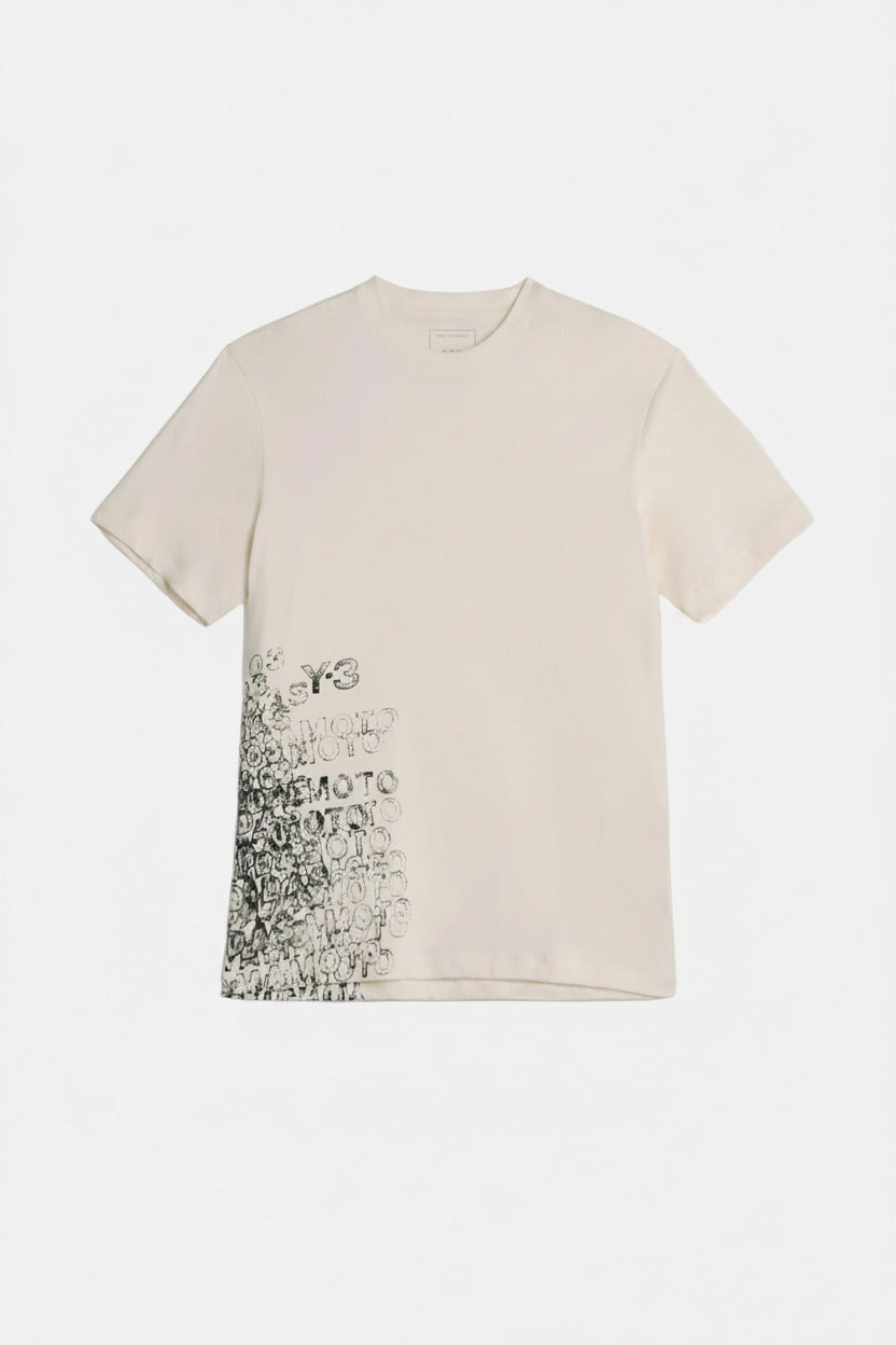 Y-3 GFX T-Shirt Chalk White - Продукт