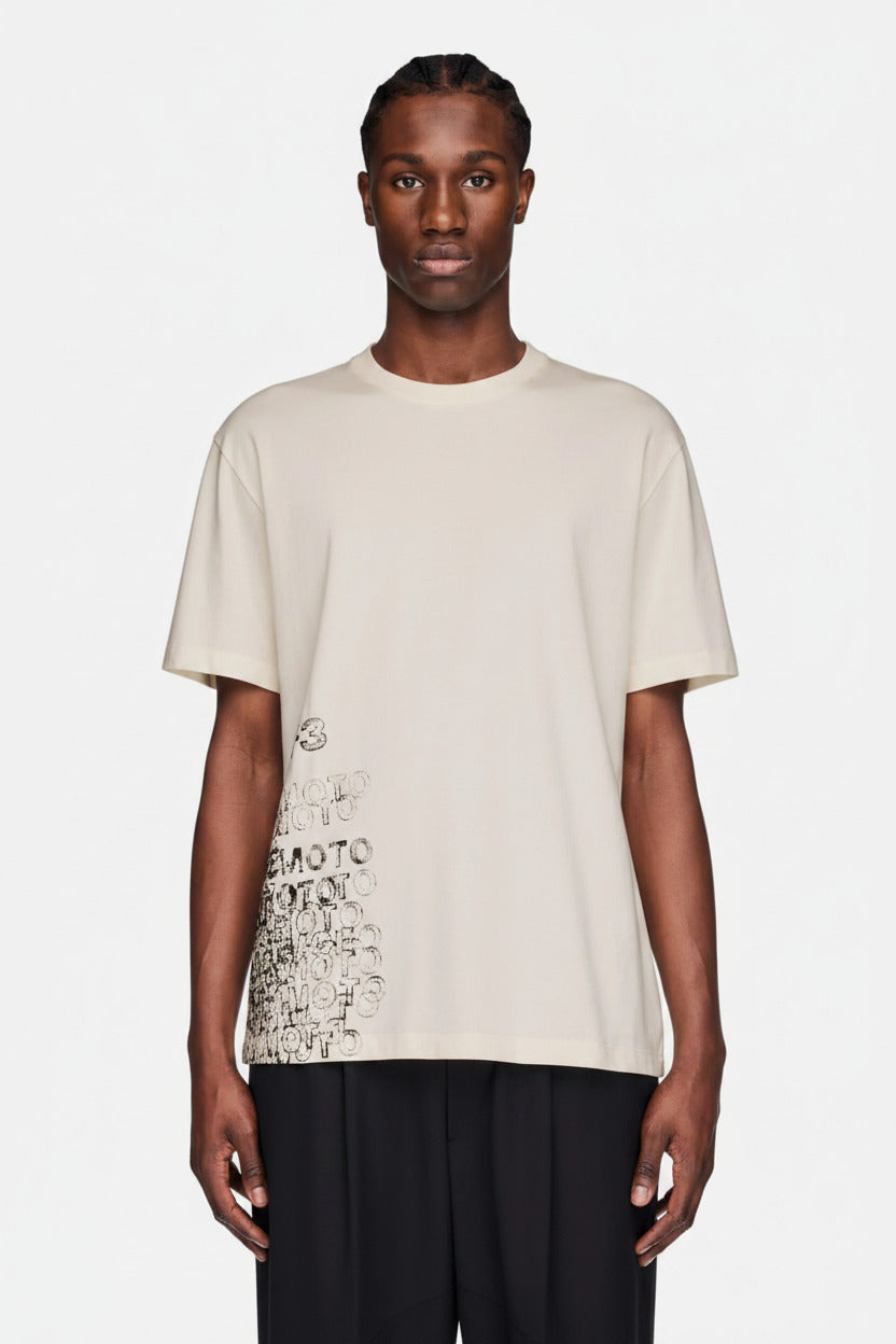 Y-3 GFX T-Shirt Chalk White - Модел