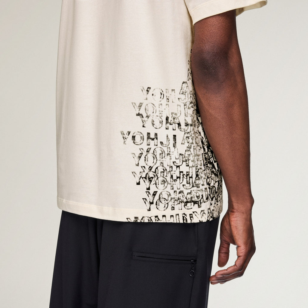 Y-3 GFX T-Shirt Chalk White - Детайл 2