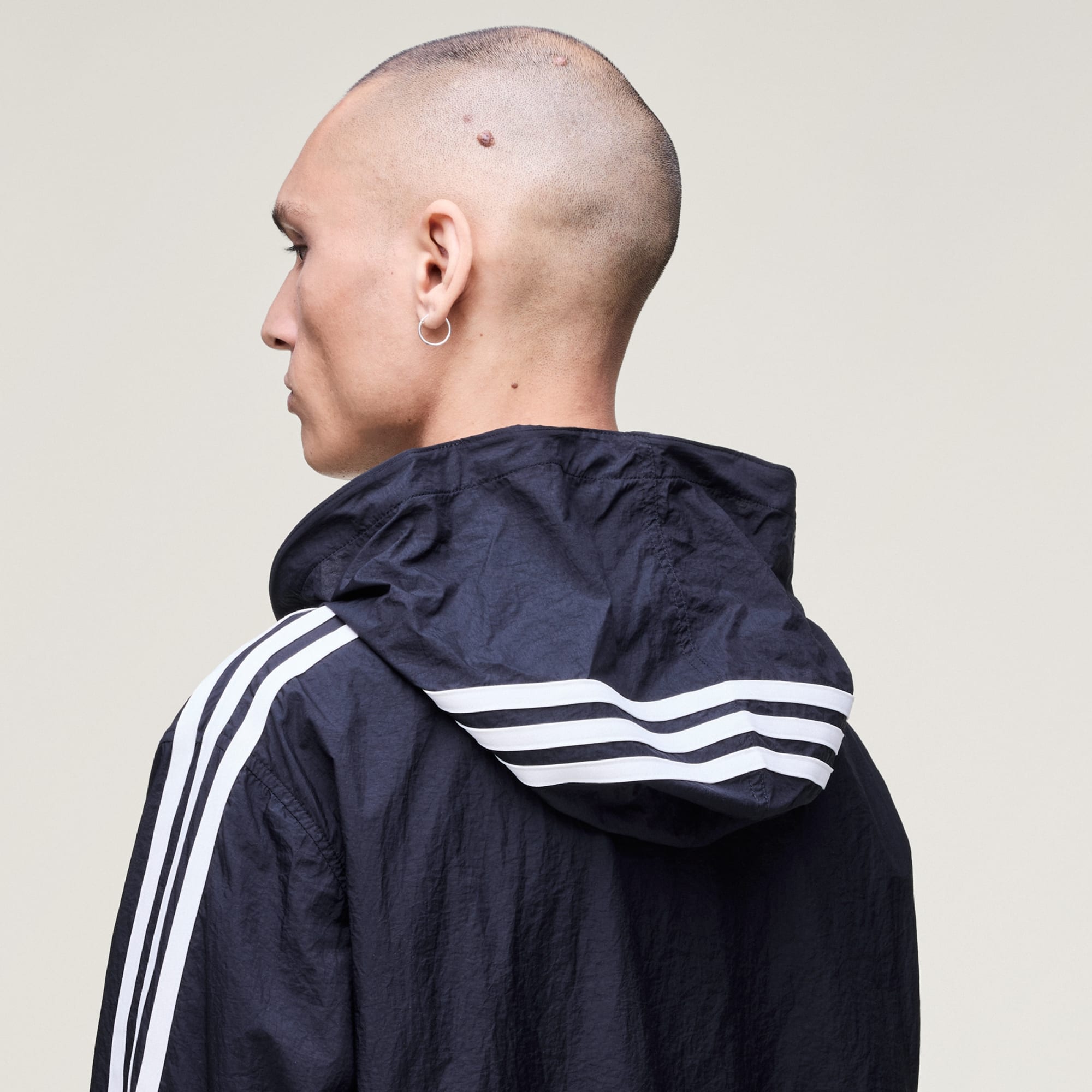 Y-3 Sport Jacket Nylon Wired 3 - Черен - Детайл