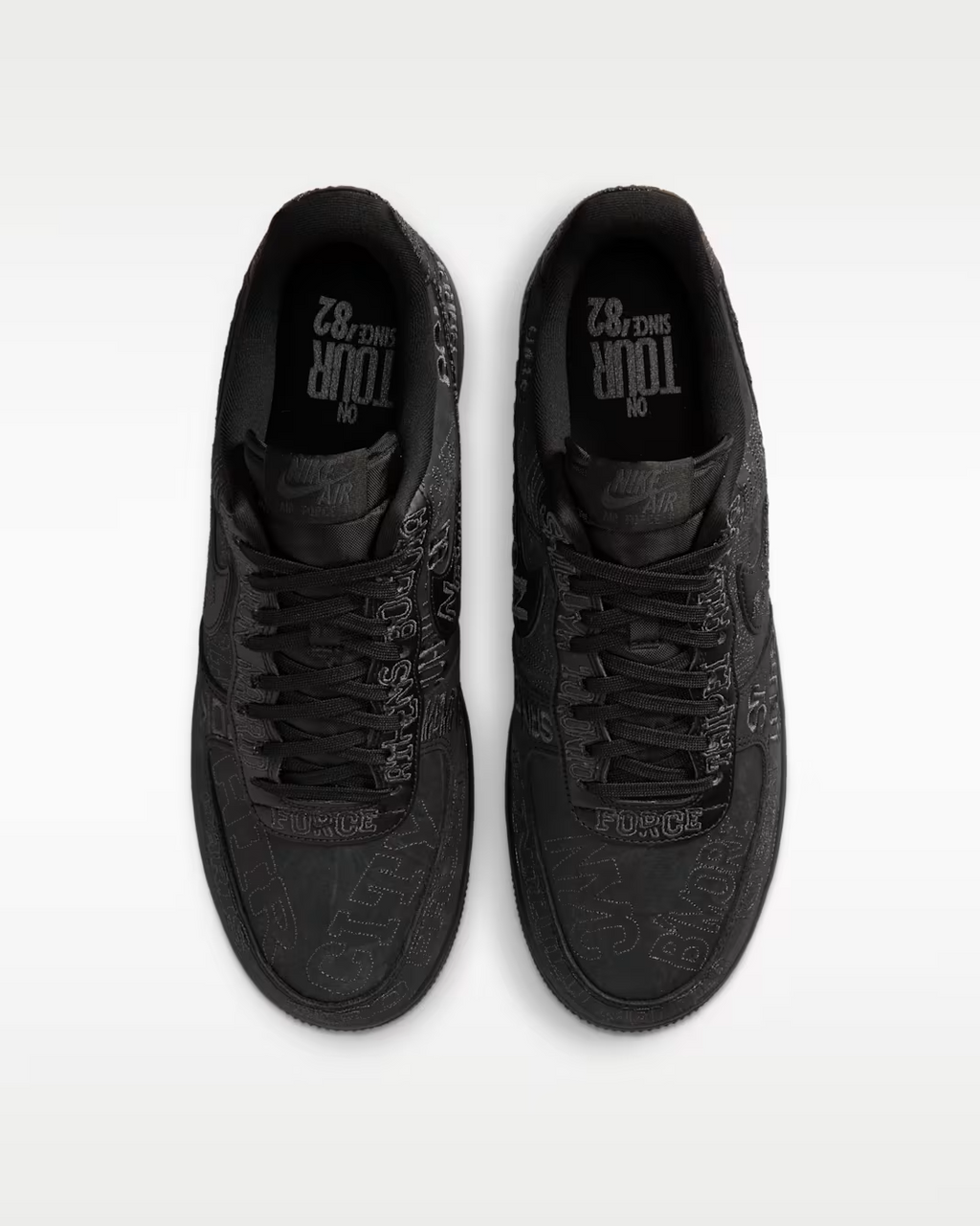Nike Air Force 1 '07 Low LV8 Style - Черен 001