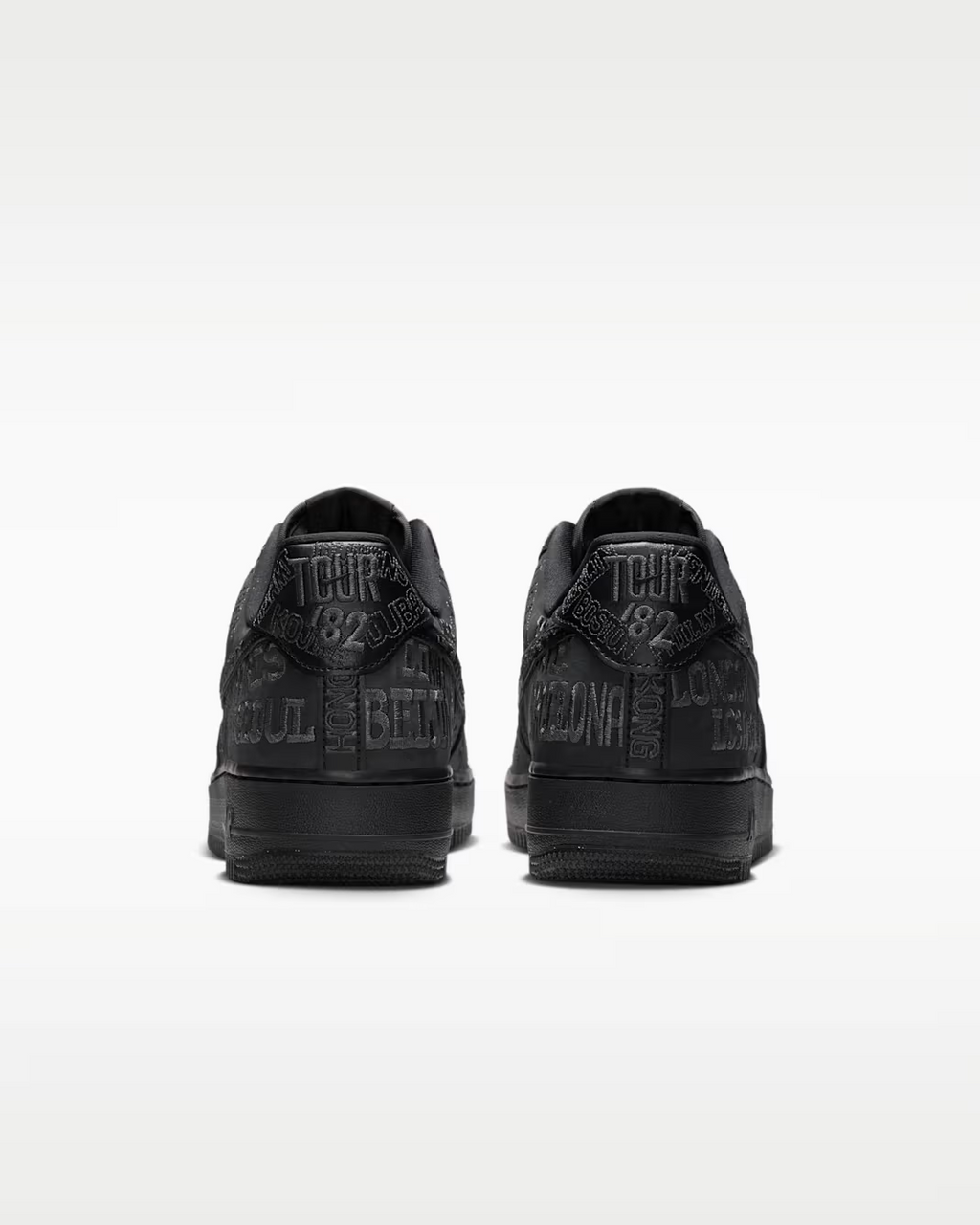 Nike Air Force 1 '07 Low LV8 Style - Черен 001