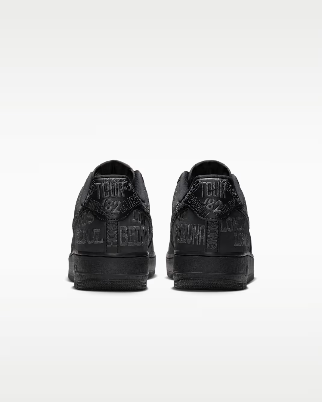 Nike Air Force 1 '07 Low LV8 Style - Черен 001