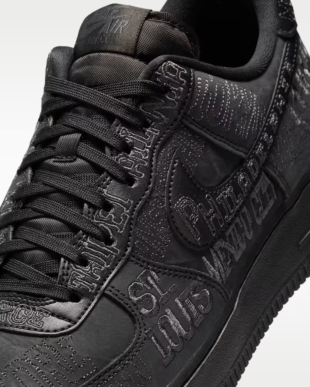 Nike Air Force 1 '07 Low LV8 Style - Черен 001
