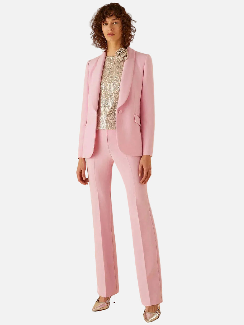 Women's pink trousers Saiph